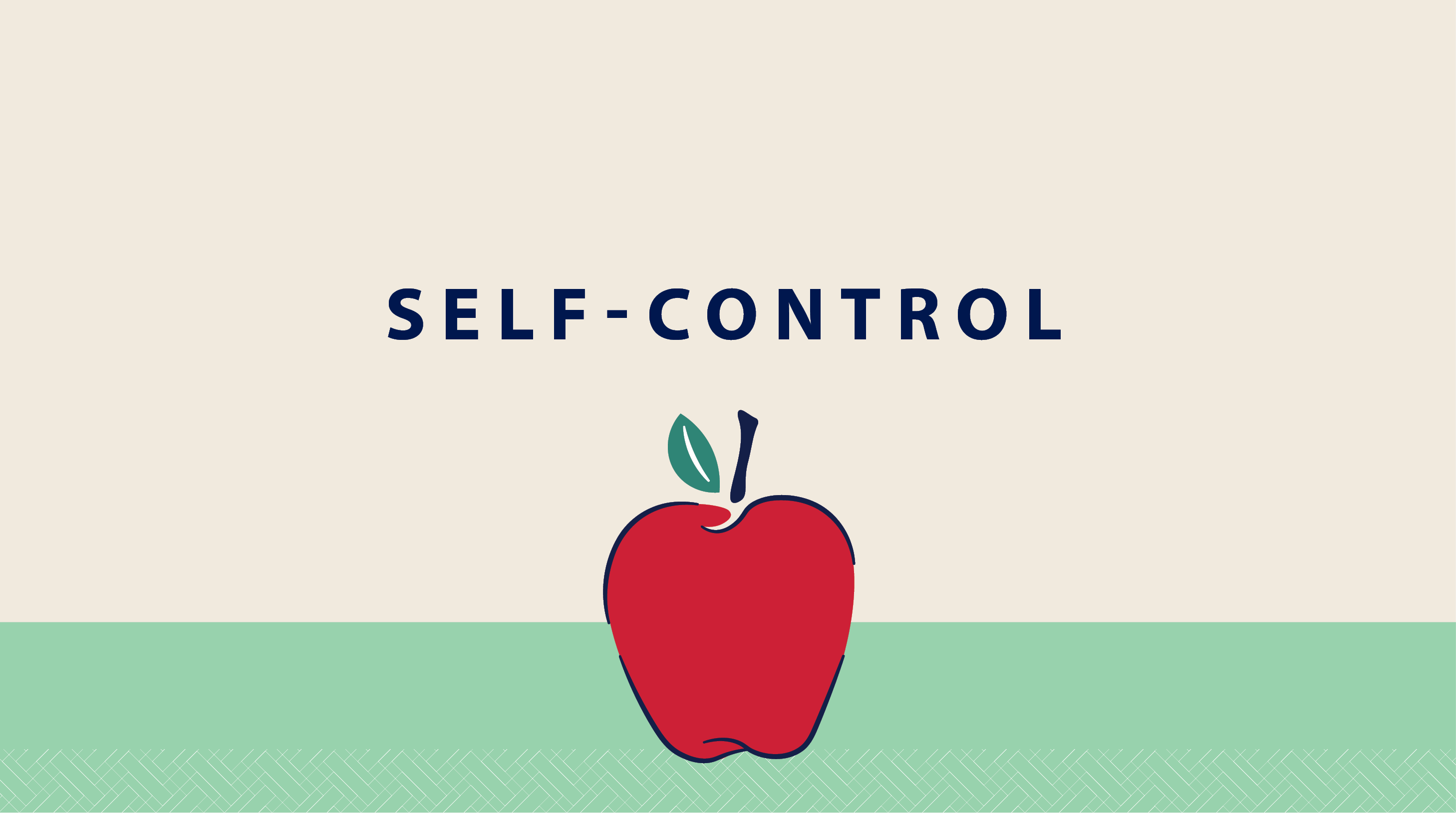 Fruits of the Spirit. Self Control. Christian Healthcare Ministries.